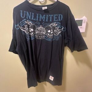 Ecko Unlimited dark Blue Graphic Tee